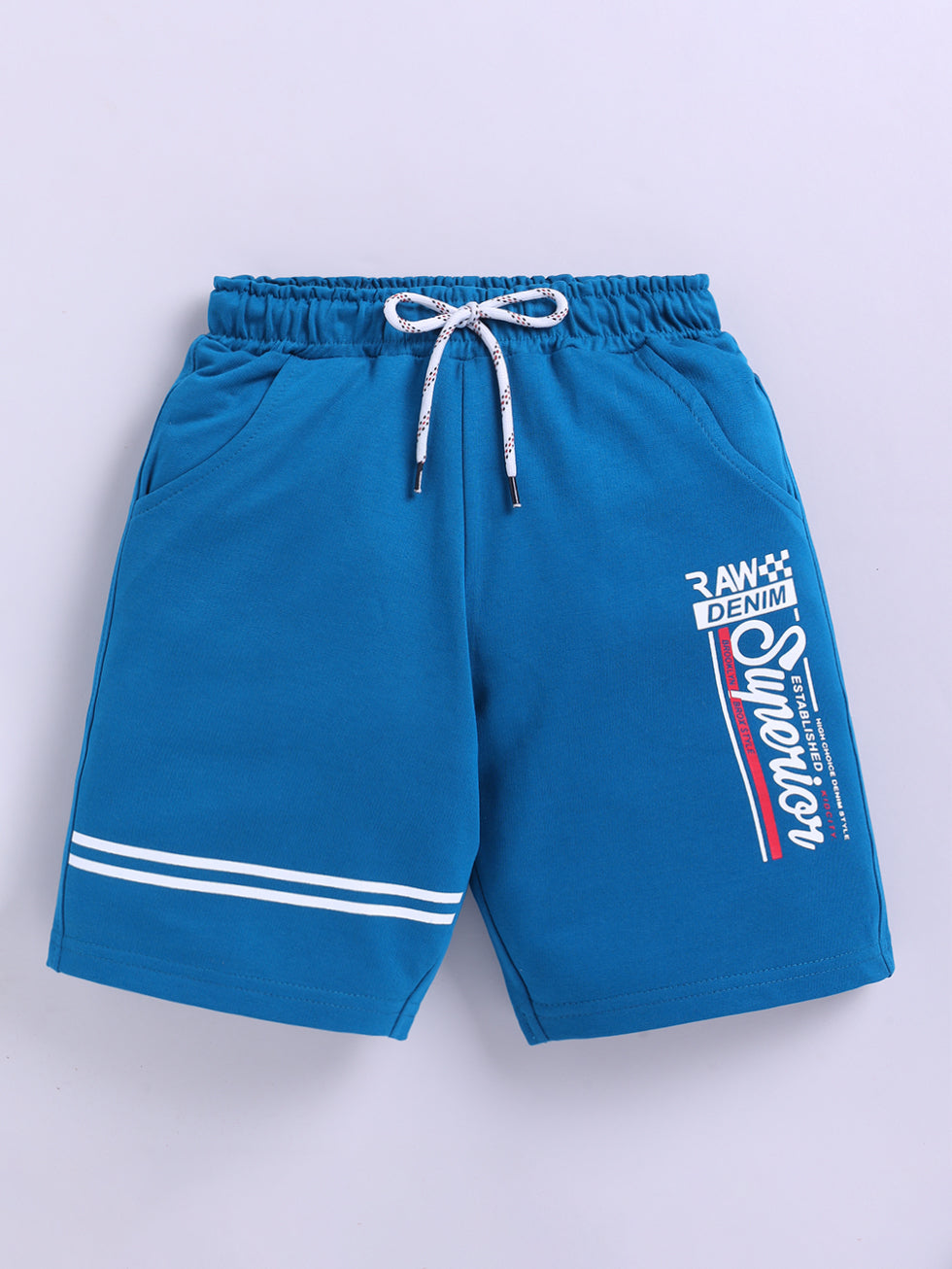 Kidcity Boys shorts blue front view
