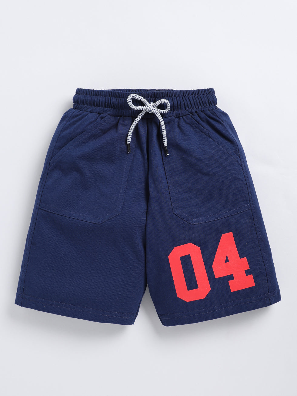 Kidcity Boys shorts Combo set (pack of 2) |Sinker shorts navy shorts front view