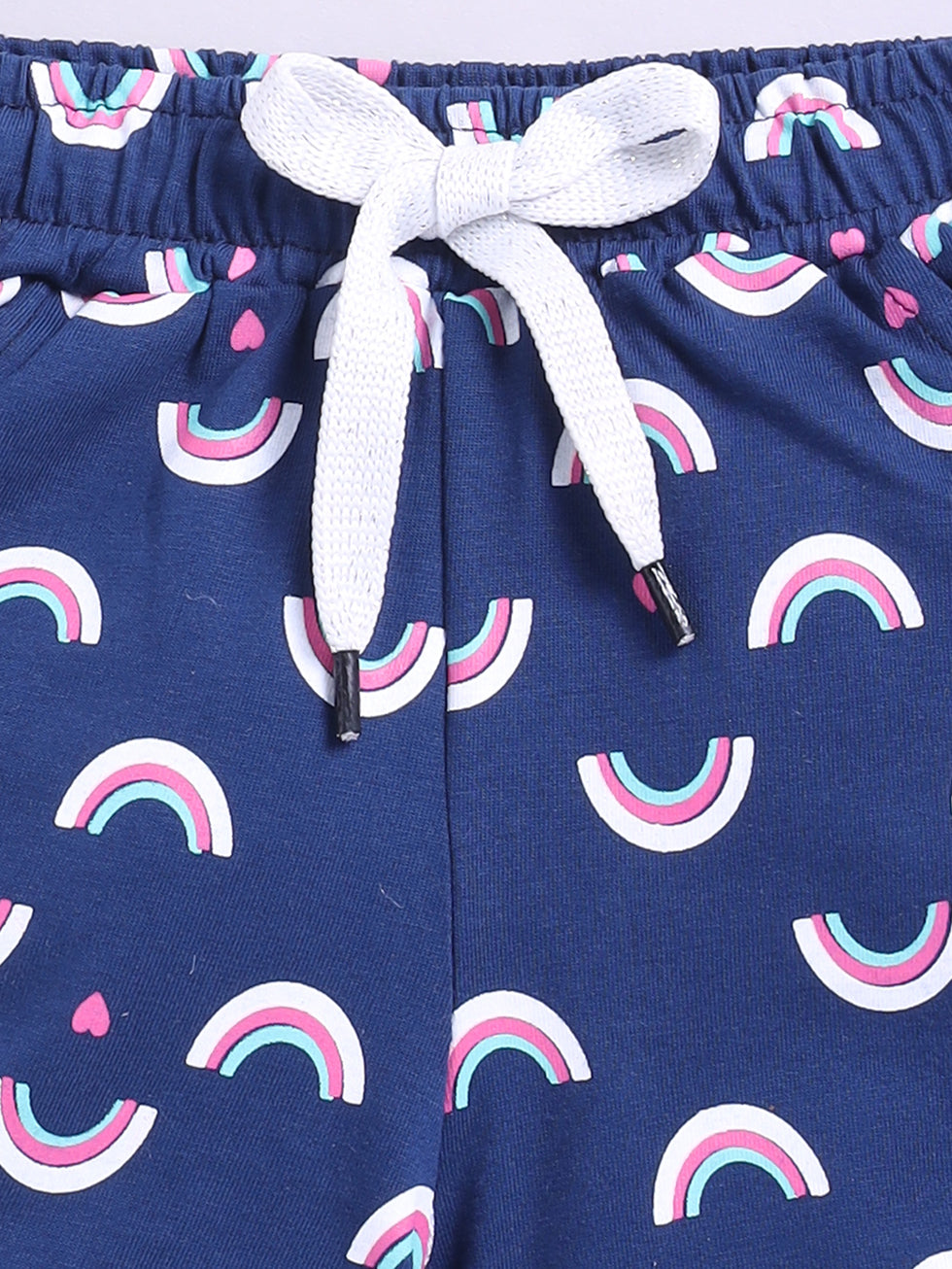 Kidcity Girls shorts Combo set (pack of 2) |Sinker Navy shorts zoom view