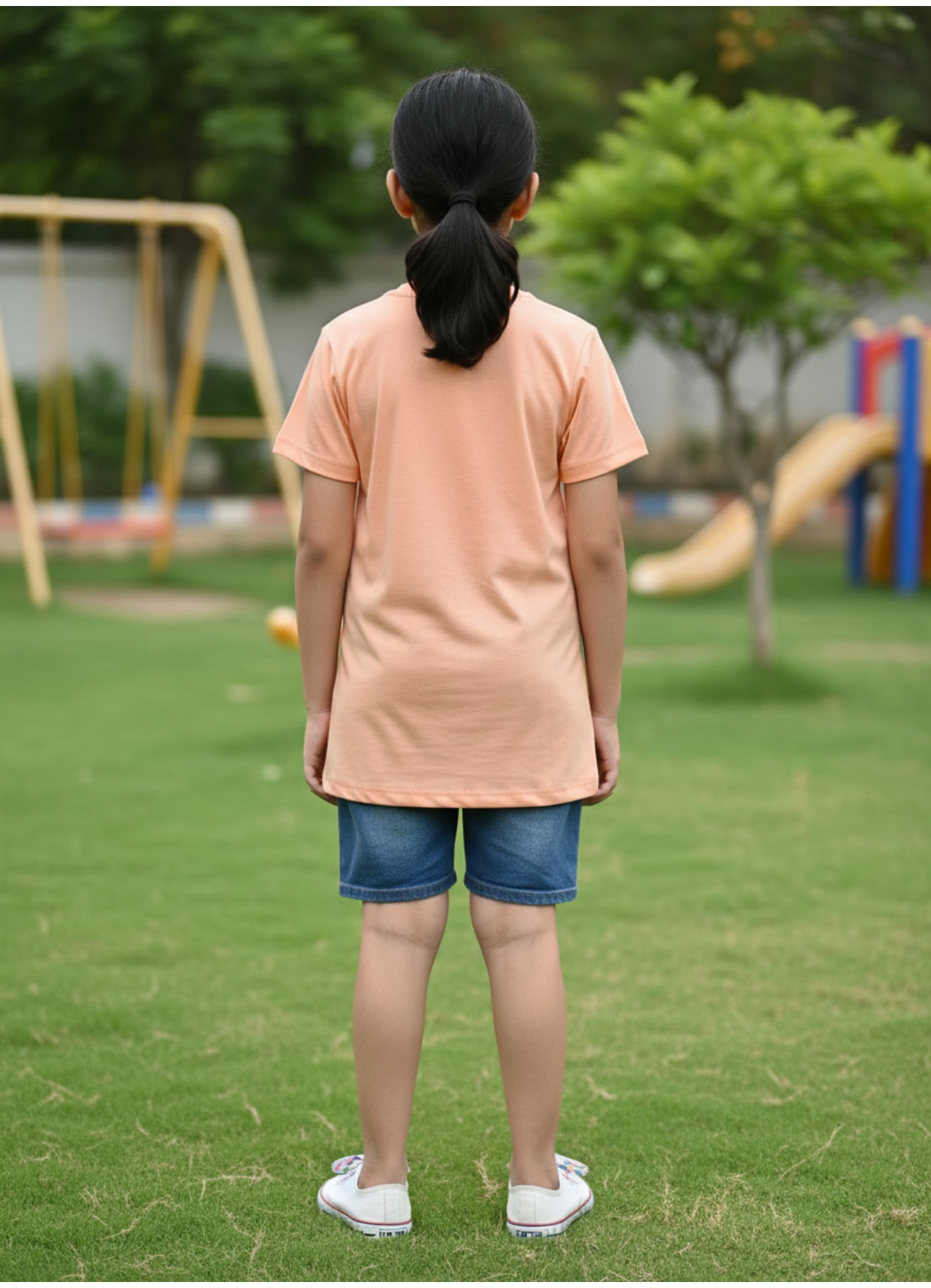 PARTY MORE Typographic Top.