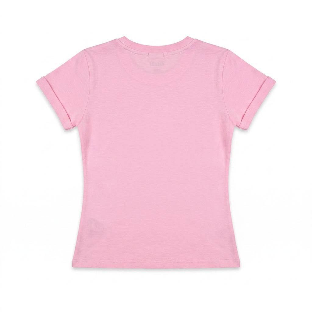 Light Pink Lily Graphic Tunic Top.