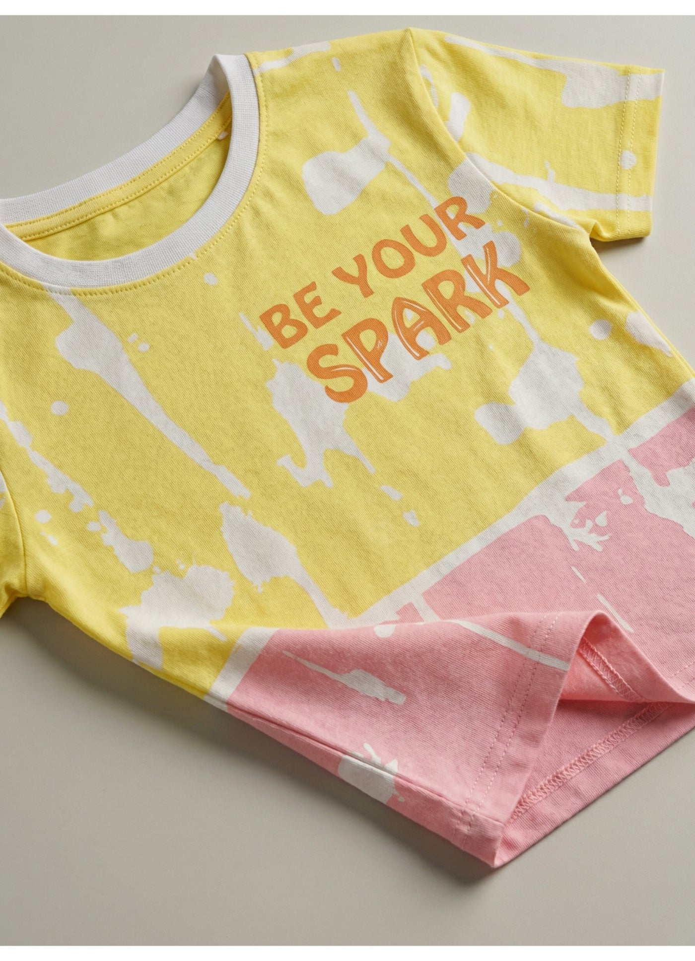 BE YOUR SPARK Color-Block Top.