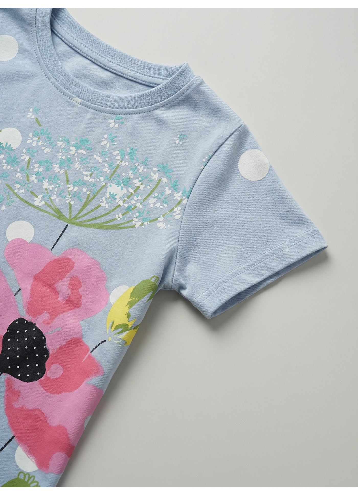 Blue Floral Garden Top.